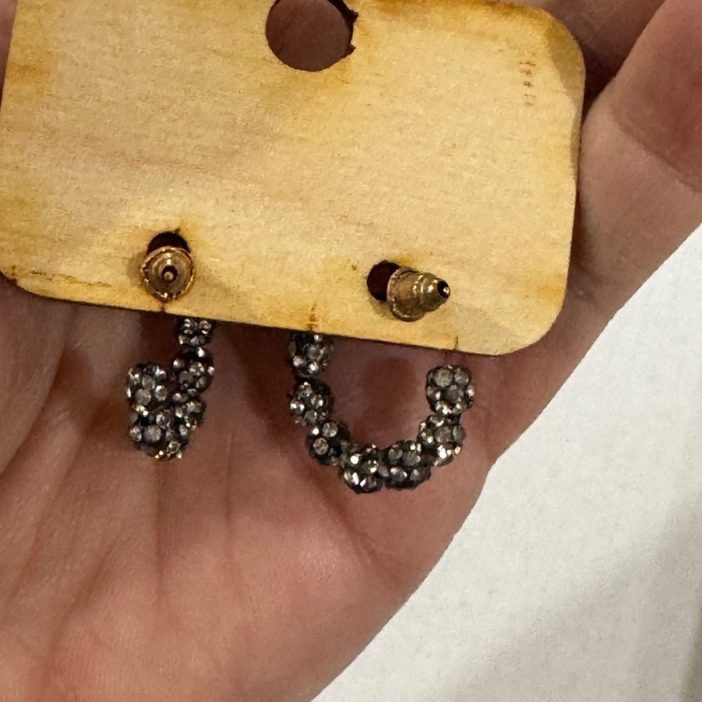 Pink Panache Silver Earrings - Picture 4 of 4